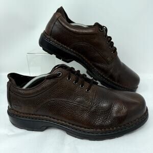 Timberland Men’s Brown Leather Oxford Shoes 11M Rugged Sole No Insoles